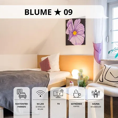 Blumenvilla - 15 Minuten Bis Zum Heide Park, Haustiere Willkommen, Sauna Im Gebaeude Appartamento Schneverdingen
