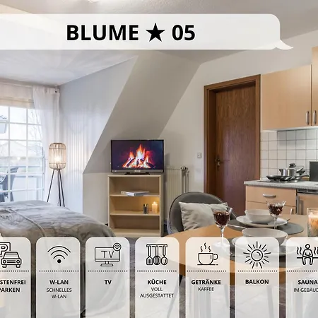 Appartamento Blumenvilla - 15 Minuten Bis Zum Heide Park, Haustiere Willkommen, Sauna Im Gebaeude Schneverdingen