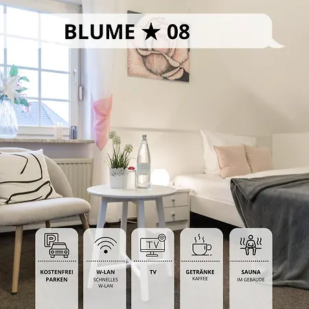 Appartamento Blumenvilla - 15 Minuten Bis Zum Heide Park, Haustiere Willkommen, Sauna Im Gebaeude Schneverdingen