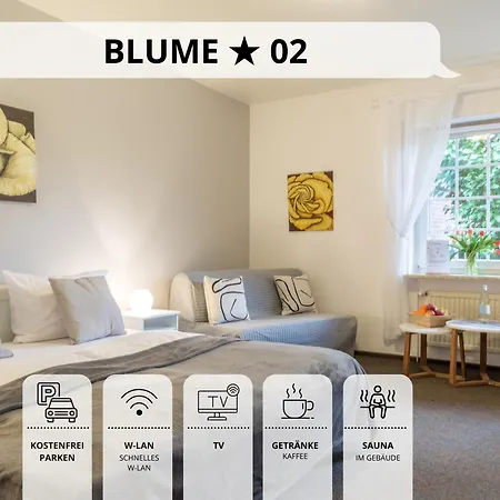 Blumenvilla - 15 Minuten Bis Zum Heide Park, Haustiere Willkommen, Sauna Im Gebaeude * Schneverdingen